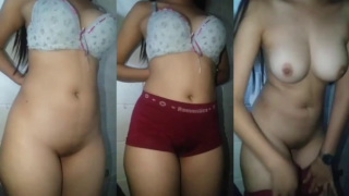 morrita de prepa le da pena grabarse desnuda pero al final lo hace