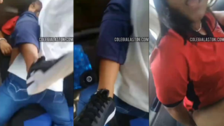 cogiendo a la mas puta del salon entre todos en el transporte escolar