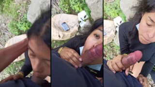 colegiala de prepa dandole una rica mamada al novio dentro de la escuela