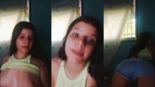 que increibles tetas tiene esta deliciosa jovencita calenturienta