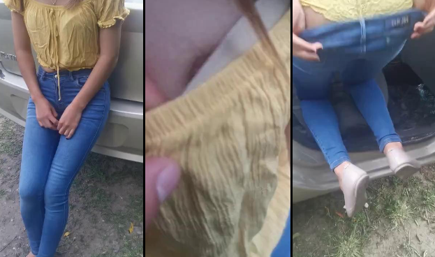 chavita timida se va de pinta con uno de sus compañeros del salon y le hace de todo