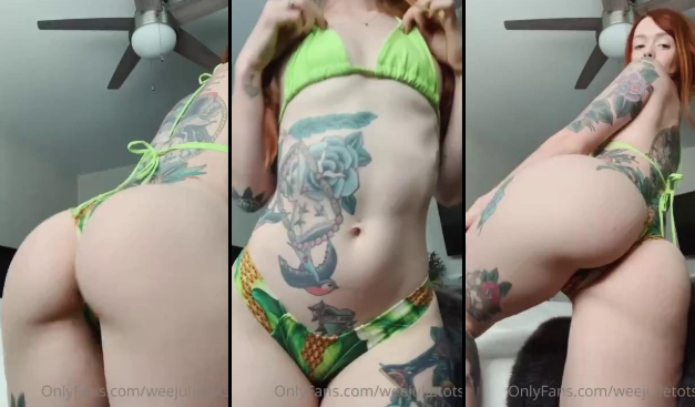 que deliciosas nalgas tiene esta jovencita tatuada cachonda