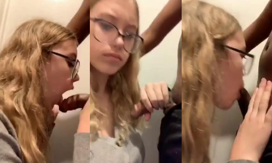 jovencita gringa no queria que el novio la grabara mientras que la estaba cogiendo