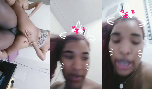 graba a su hermana mientras que coge con su novio