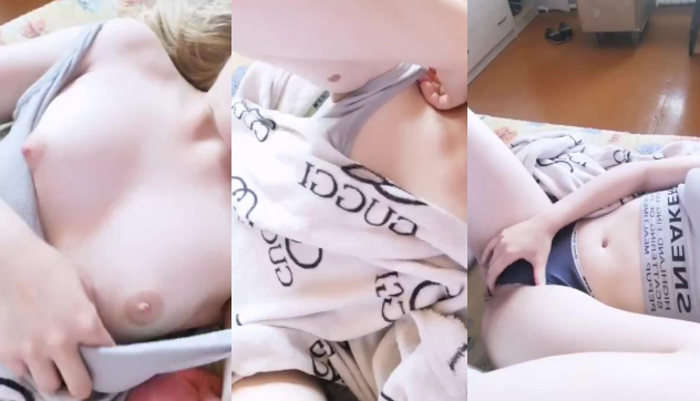 linda jovencita calenturienta se graba tocandose la panocha