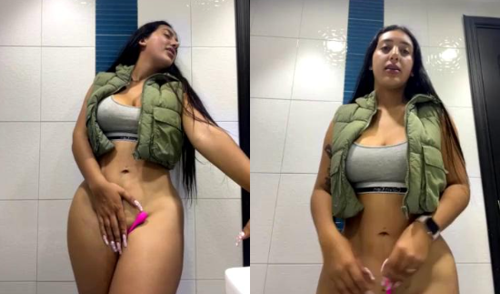 que tremenda culona de infarto enseñando su cuerpo al desnudo