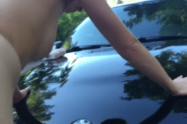 Cogiendo a mi chica sobre mi nuevo carrito