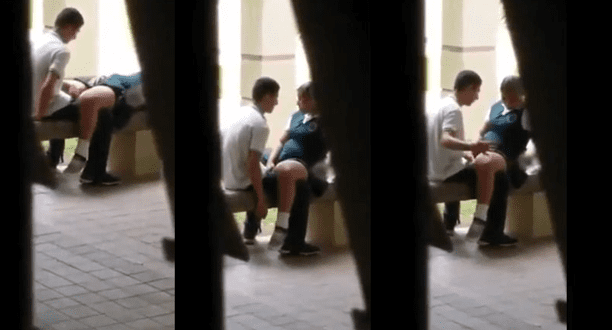 Alumnos secundaria graban cogiendo en secu
