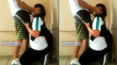 Colegiala de CDMX la pillan haciendo sexo oral en la escuela